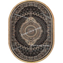 Восточный Овальный Ковер Медальон Дизайн 28761