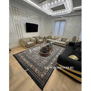 Иранский Ковер Бамбуковый Шелк Дизайн 30686